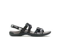 Merrell Women's District 3 Backstrap Web Sport Sandal, 47 EU, Schwarz, 37 EU