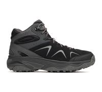 Wanderschuh MERRELL "YOKOTA 3 MID GORE-TEX", Gr. 44, schwarz, Leder, Synthetik, Schuhe, wasserdicht (98683415-44) schwarz
