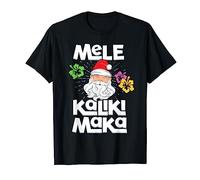 Merry Christmas Tropical Hawaii Mele Kalikimaka Hawaiian T-Shirt