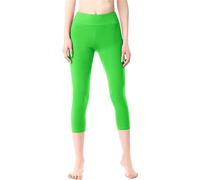 Capri Leggings aus Baumwolle MS10-430 Grün S S Grün