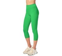 Merry Style Damen 3/4 Leggings MS10-290(Grün, XS)