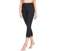 Merry Style Damen 3/4 Leggings MS10-290(Schwarz, S)