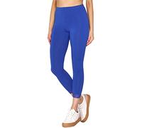 Merry Style Damen 7/8 Leggings mit Spitze MS10-342(Kobalt,XL)