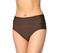 Merry Style Damen Bikini Slip MSVR5 (Braun (8157), 48)
