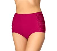Merry Style Damen Bikinislip MS10-119 Bikinihose Bauch Weg Effekt (Magenta (4140), 44)