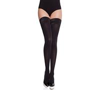 Merry Style Damen blickdichte halterlose Strümpfe MS 632 60 DEN (Schwarz, XS-S (32-38))