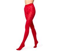 Merry Style Damen blickdichte Strumpfhose MS 328 60 DEN(Rot, XL (44-48))