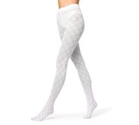 Merry Style Damen blickdichte Strumpfhose MS 328 60 DEN(Weiß, S (32-36))