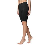 Merry Style Damen Kurze Leggings aus Viskose MS10-414 (Schwarz, XS)