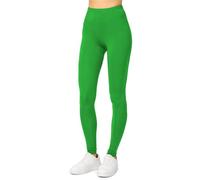 Merry Style Damen Lange Leggings aus Viskose MS10-143 (Grün, S)