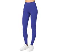 Merry Style Damen Lange Leggings aus Viskose MS10-143 (Kobalt, XXL)