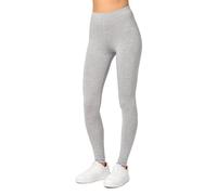 Merry Style Damen Lange Leggings aus Viskose MS10-143 (Melange, XS)