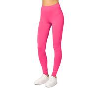 Merry Style Damen Lange Leggings aus Viskose MS10-143 (Rosa, XL)