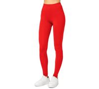 Merry Style Damen Lange Leggings aus Viskose MS10-143 (Rot, XL)