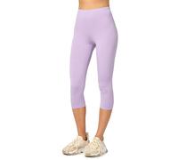 Merry Style Damen Leggings 3/4 Capri Leggings aus Viskose MS10-144 (Hellviolett, S)