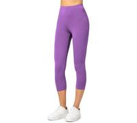 Merry Style Damen Leggings 3/4 Capri Leggings aus Viskose MS10-144 (Purpur, S)