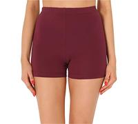Shorts Leggings Radlerhose MS10-358 Weinrot XL XL Weinrot