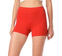Merry Style Damen Shorts Radlerhose Unterhose Hotpants Kurze Hose Boxershorts aus Baumwolle MS10-392 (Rost, M)
