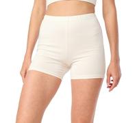 Shorts Leggings Radlerhose MS10-392 PP2 Ecru L L Ecru