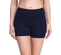 Merry Style Damen Shorts Radlerhose Unterhose Hotpants Kurze Hose Boxershorts aus Viskose MS10-283(Marineblau,4XL)