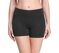 Merry Style Damen Shorts Radlerhose Unterhose Hotpants Kurze Hose Boxershorts aus Viskose MS10-284(Graphite,S)