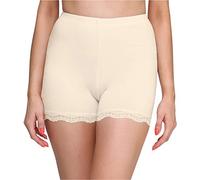 Merry Style Damen Shorts Radlerhose Unterhose Hotpants Kurze Hose Boxershorts aus Viskose MS10-294 (Ecru, S)
