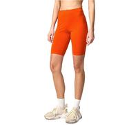 Merry Style Damen Sport Leggings kurz Sportleggings Radlerhose Sporthose aus Baumwolle MS10-200 (Rost,L)