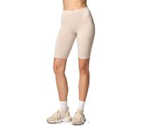Merry Style Damen Sport Leggings kurz Sportleggings Radlerhose Sporthose aus Viskose MS10-145 (Beige, XS)