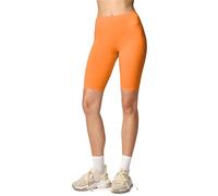 Merry Style Damen Sport Leggings kurz Sportleggings Radlerhose Sporthose aus Viskose MS10-145 (Orange, L)