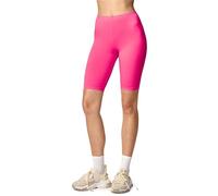 Merry Style Damen Sport Leggings kurz Sportleggings Radlerhose Sporthose aus Viskose MS10-145 (Rosa, S)