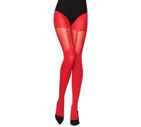 Damen Strumpfhose MS-260 Rot M M Rot