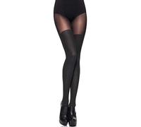 Merry Style Damen Strumpfhose MS 387 (Schwarz, S (32-36))
