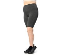 Große Größen Kurze Leggings aus Viskose MS10-450 DunkelMelange 4XL 4XL DunkelMelange