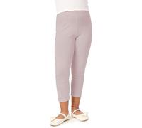 Merry Style Leggings Mädchen 3/4 Bequeme und weiche Radlerhose Kinder Sommer Mode Capri Leggings Mädchen MS10-131 (Caffe Latte, 158)