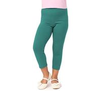 Merry Style Mädchen 3/4 Leggings aus Baumwolle MS10-226 (Dunkeltürkis, 134 cm)
