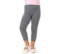 Merry Style Mädchen 3/4 Leggings aus Baumwolle MS10-226 (Grau, 152 cm)