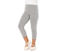 Merry Style Mädchen 3/4 Leggings aus Baumwolle MS10-226 (Melange, 128 cm)