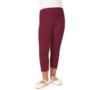 Merry Style Mädchen 3/4 Leggings aus Viskose MS10-131 (Weinrot, 140)