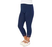 Merry Style Mädchen 3/4 Leggings MS10-293(Marineblau,110 cm)
