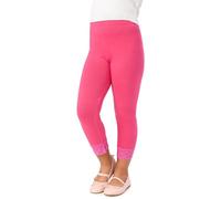Merry Style Mädchen 3/4 Leggings MS10-293(Rosa,116 cm)