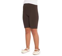 Merry Style Mädchen Kurze Leggings aus Baumwolle MS10-227 (Braun,140)