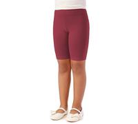 Merry Style Mädchen Kurze Leggings aus Baumwolle MS10-227 (Weinrot, 128 cm)