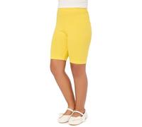 Merry Style Mädchen Kurze Leggings aus Viskose MS10-132 (Gelb, 128)