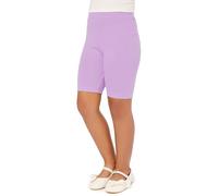 Merry Style Mädchen Kurze Leggings aus Viskose MS10-132 (Hellviolett, 122 cm)