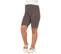 Mädchen Kurze Leggings aus Viskose MS10-132 PP2 Matt Grau 134 134 Matt Grau