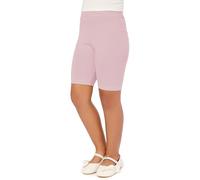 Merry Style Mädchen Kurze Leggings aus Viskose MS10-132 (Puderrosa, 110 cm)