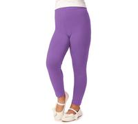Merry Style Mädchen Lange Leggings aus Viskose MS10-130 (Purpur, 122 cm)