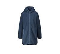 MERU Damen Wintermantel Sigtuna Teddyfleece Hoodie dunkelblau | XS