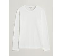 Merz b. Schwanen 1950s Classic Loopwheeled Longsleeve T-Shirt White Weiß M