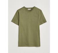 Merz b. Schwanen 1950s Classic Loopwheeled T-shirt Army Grün XL